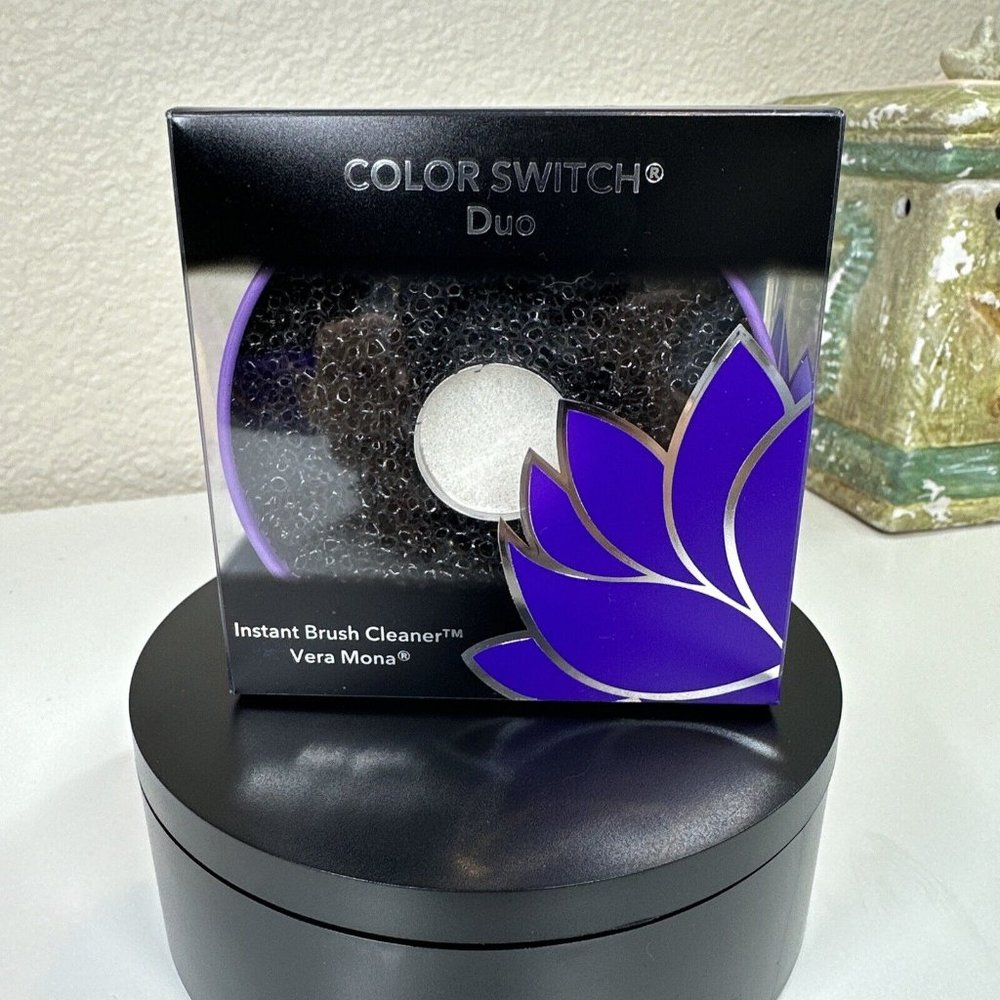 Vera Mona Color Switch Brush Cleaner Duo 1.7 oz